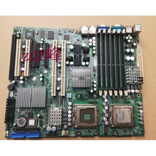SUPER超微 X7DVL-E REV:1.21 771双网口工作站电脑工控设备主板