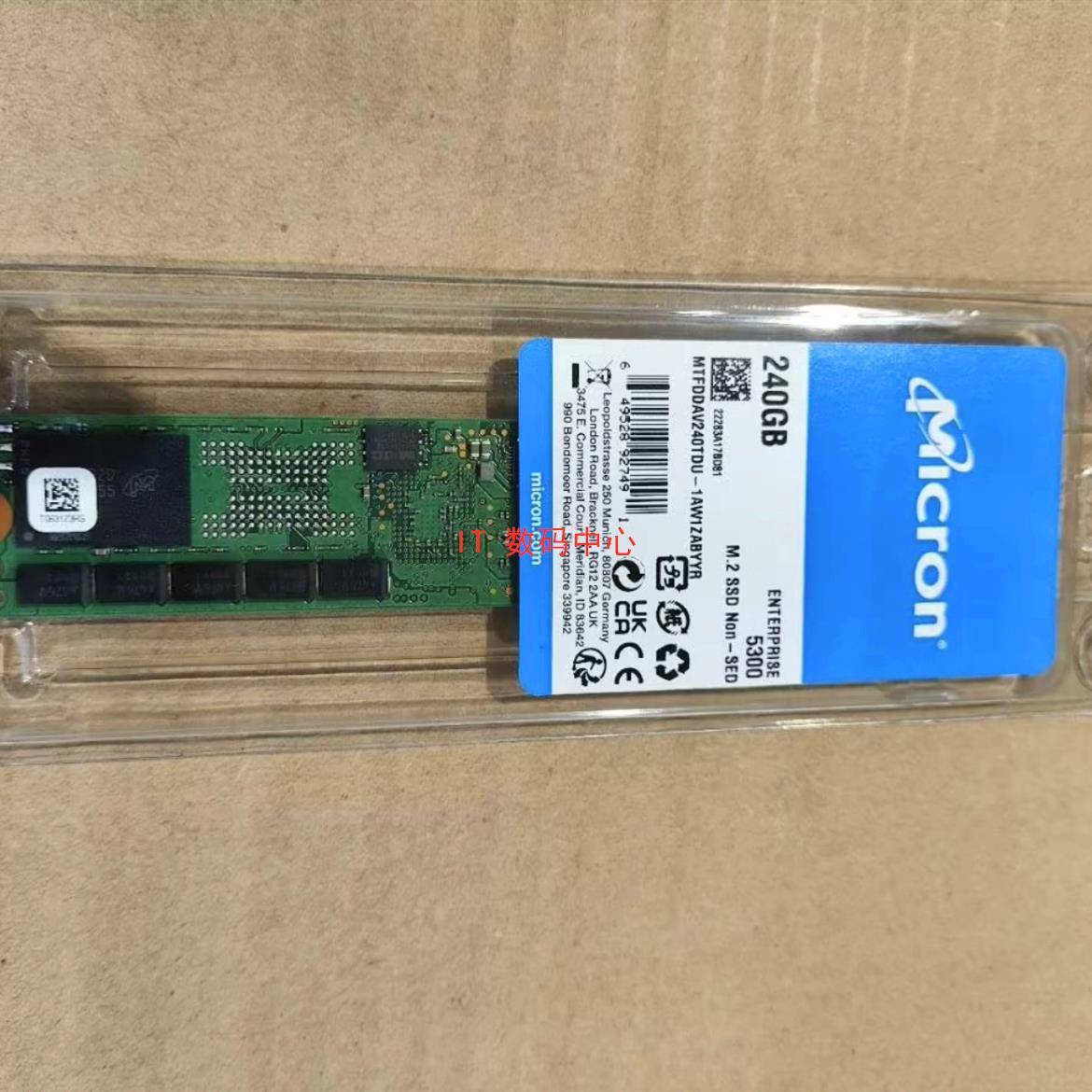 镁光5300 BOOT 240G M.2 2280 NGFF SSD MTFDDAV240TDU-1AW1ABYY