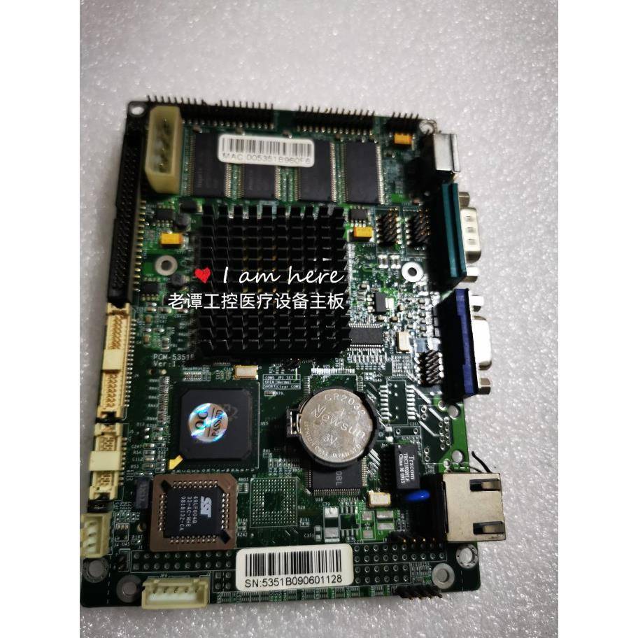 研华 PCM-5351B Ver:1.2 原装拆机工控医疗设备主板 E204460 广东