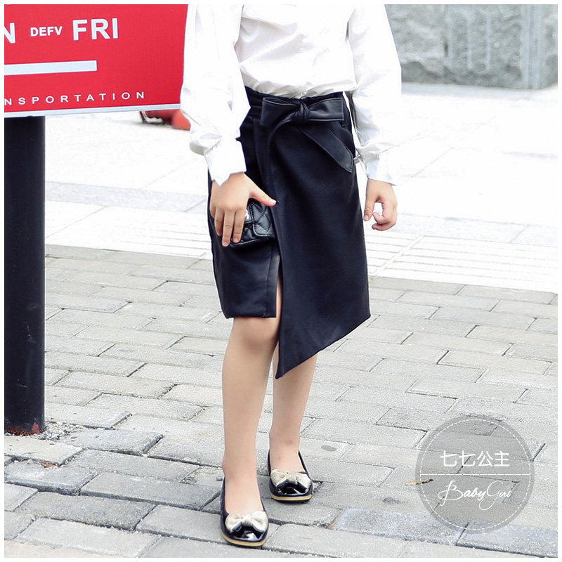 Jupe pour fille en cuir - Ref 2048868 Image 1