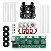 四喷雾头加湿器雾化驱动模块控制板DIY无开关通电喷雾1拖4大雾量