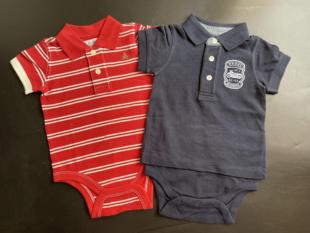 款 特价 断码 100%纯棉A类婴幼儿连体衣包屁衣男女宝爬服 18m90码