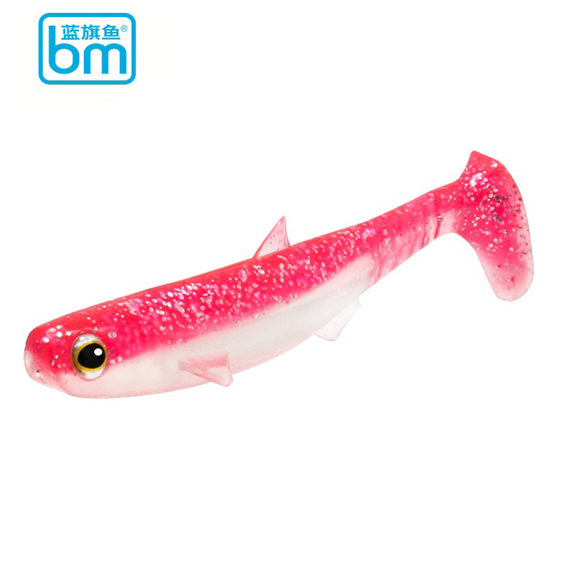 蓝旗鱼霸道幼稚鱼身仿生软饵