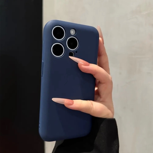 爆款 液態(tài)肥皂純色適用蘋果16promax手機殼iPhone15簡約棕色14好手感13全包防摔12保護套15pro網(wǎng)紅高級11軟殼