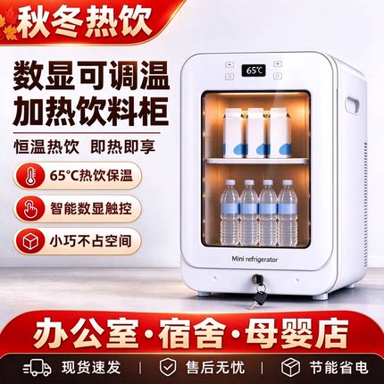 冬季加热恒温箱食品牛奶饮料便携式家用车载冰箱小型加热柜保温箱
