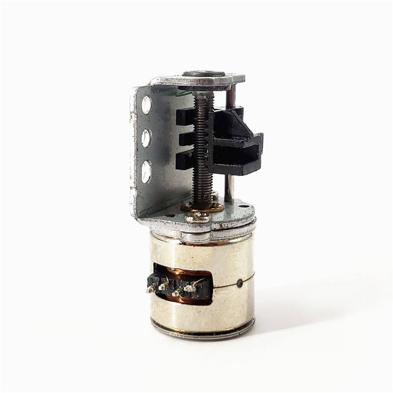 江哥微型10mm步进电机二相四线带司杆带滑台相机镜头调节电机