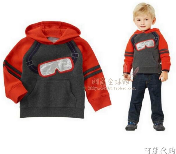 金宝贝3件1-2美国进口长袖外套