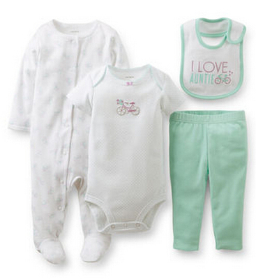 美国进口纯棉包屁衣夏