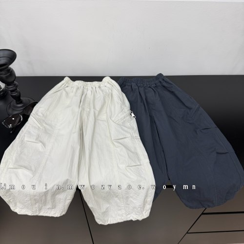 夏季儿童休闲拉链裤