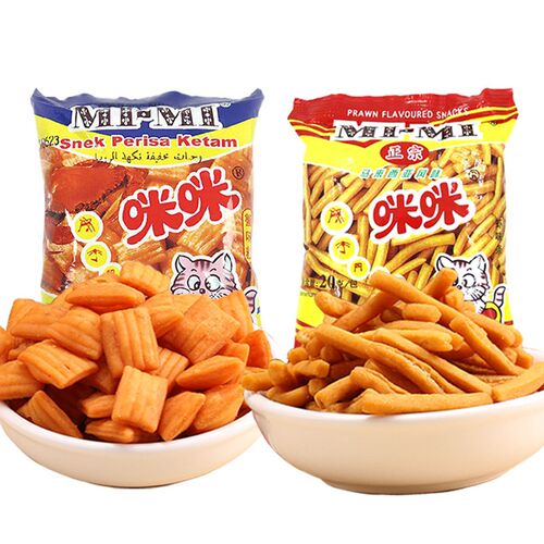 办公室薯片干脆面怀旧儿童条蟹