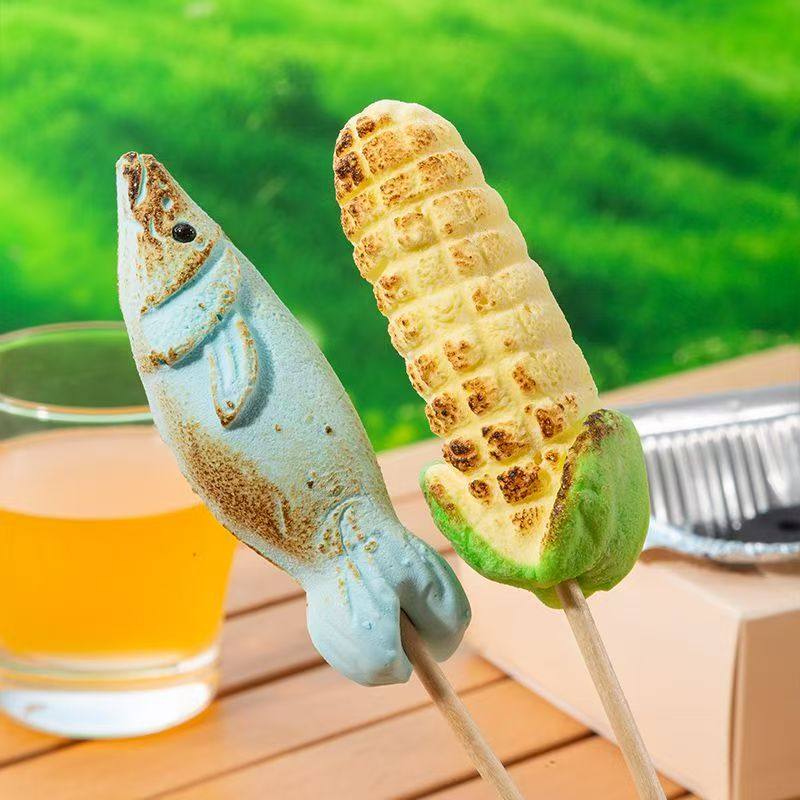 自嗨炉烧烤棉花糖儿童diy趣味烧烤棉花糖露营烤炉圣诞新年礼物