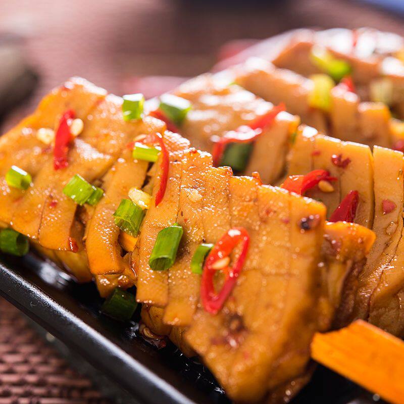 湖南特产香辣味兰花串豆腐干武冈特产袋装零食豆干独立小包装即食