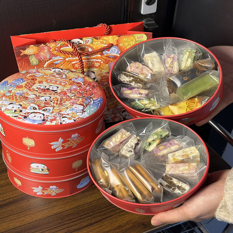 蔓越莓雪花酥旗舰网红零食饼干糖果糕点心牛扎奶芙抹茶原味整箱店