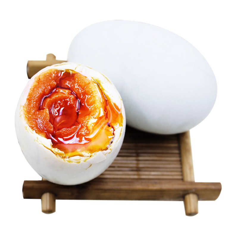 正宗高邮咸鸭蛋 黄泥腌制红心流油20只包邮 散养麻鸭蛋非烤海鸭蛋