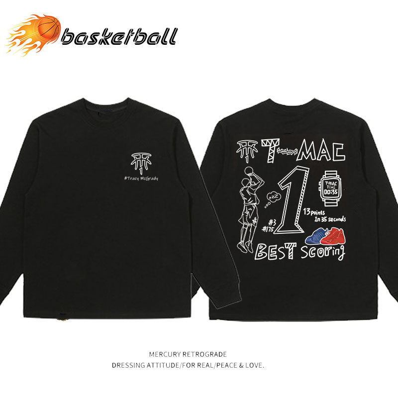 数码直喷美式麦迪绰号球衣