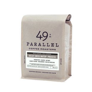 Decaf Swiss Water Process 低因意式精品咖啡豆「49th parallel