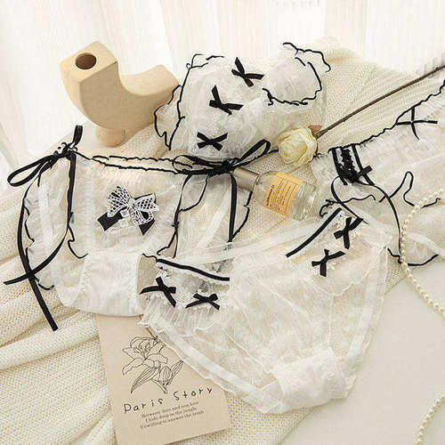 日系少女蝴蝶结内裤3件减3元