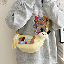 儿童可爱单肩包女孩子外出中大童出游小背包小学生旅行女童斜挎包