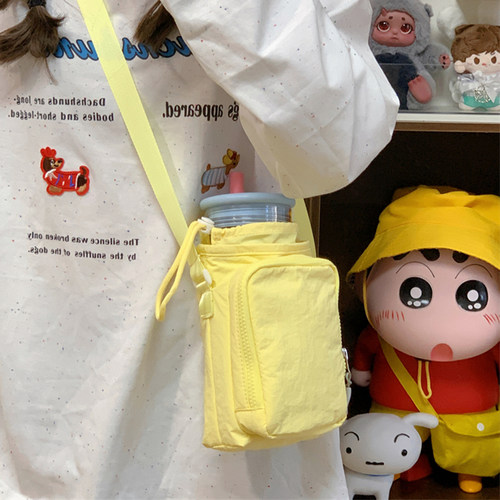 纯色手机包男女水壶包