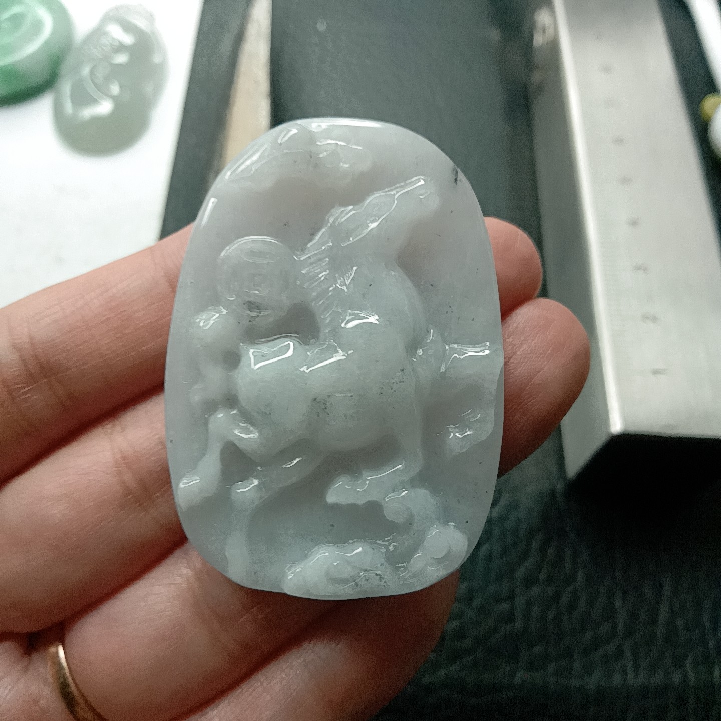 缅甸天然翡翠玉生肖马牌,珠宝/钻石/翡翠,颈饰,淘宝优惠券,粉丝福利购,淘宝优惠卷