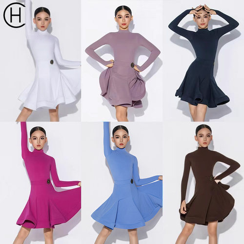 皇朝拉丁舞规定赛服健康新面料