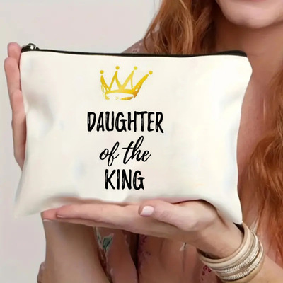 英文图案印花收纳包化妆包女士包跨境亚马逊希音爆款