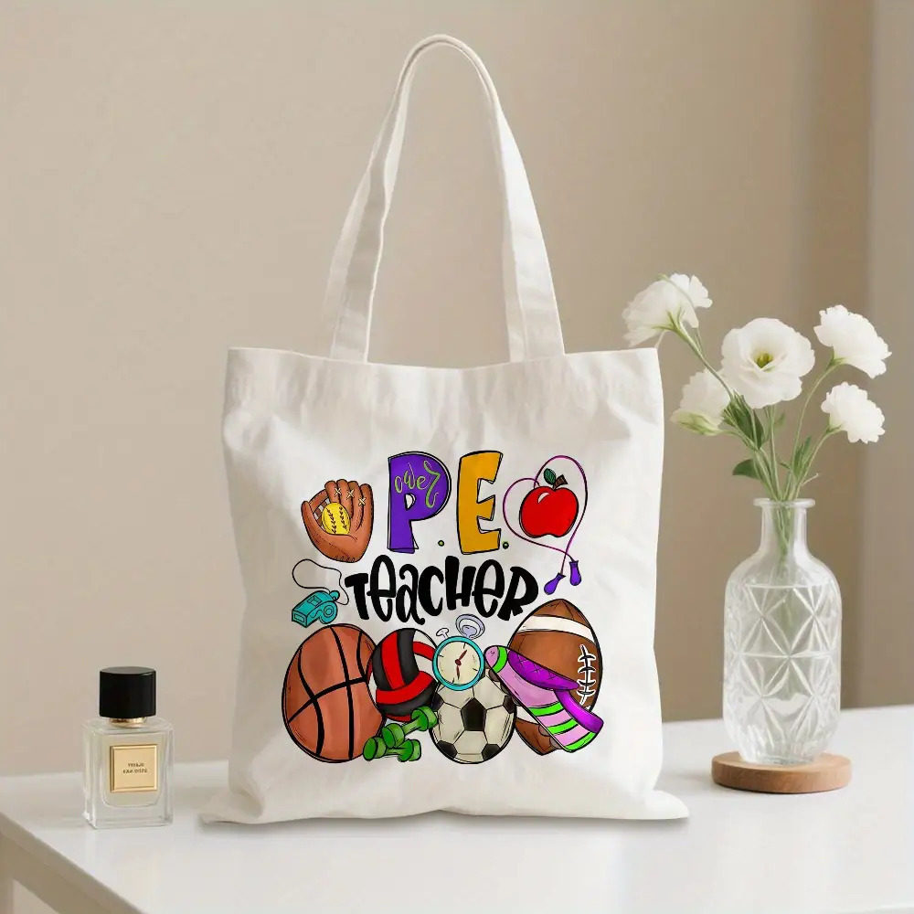 跨境热卖简约印花帆布包 学生上课通勤上班手提单肩包百搭款,箱包皮具/热销女包/男包,时尚帆布包,淘宝优惠券,粉丝福利购,淘宝优惠卷