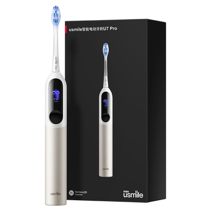 华为智选usmile笑容加电动牙刷智能牙刷U7 Pro曙光金送男友/女友