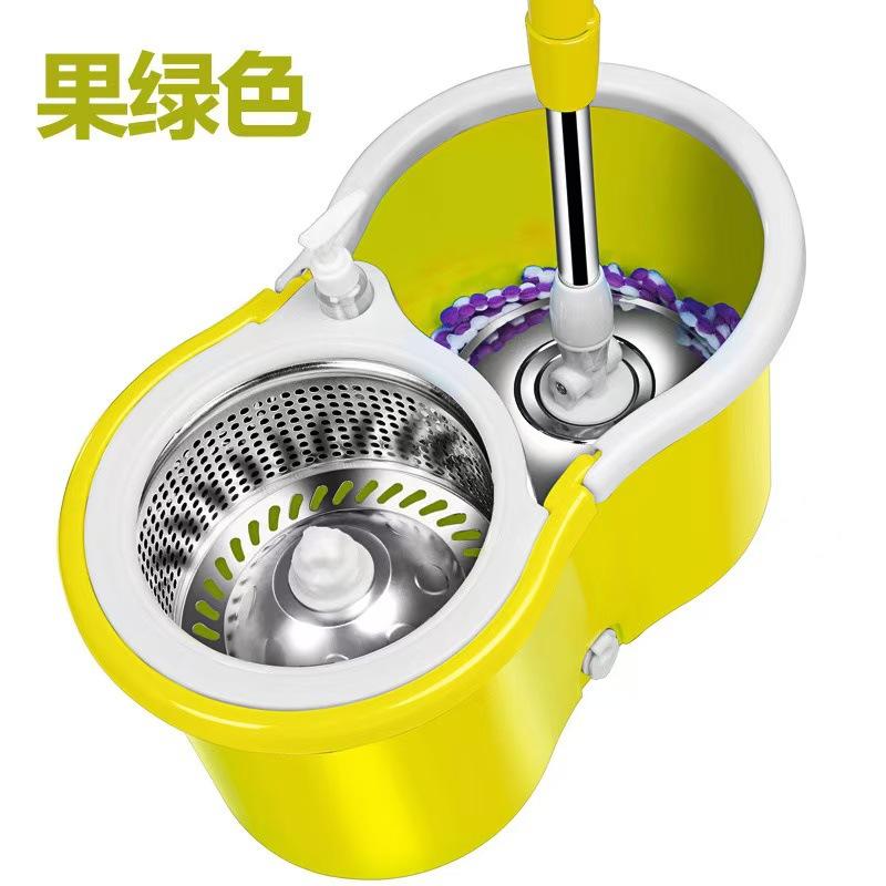 拖把水桶一体拖把和桶一套拖布桶旋转甩干头万能旋转沥水自动排水