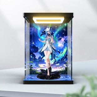 适用 塑料小人制作委员会 薪火系列 鸣潮 守岸人手办回灯款收纳盒