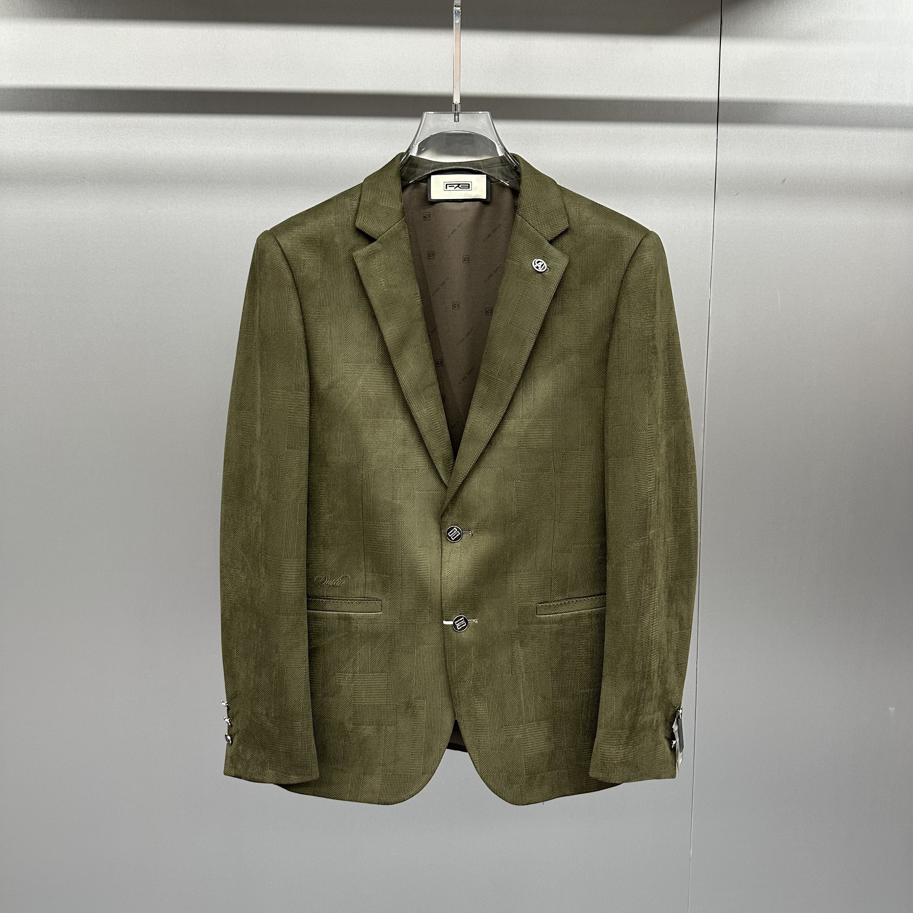 欧洲站2025秋冬季新款男士修身时尚英伦商务羊毛提花休闲西服外套,男装,西服,淘宝优惠券,粉丝福利购,淘宝优惠卷