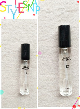 出口美国~CL//EAN梦想狂sha11#/12#香水4ml香调属于“混合香调”