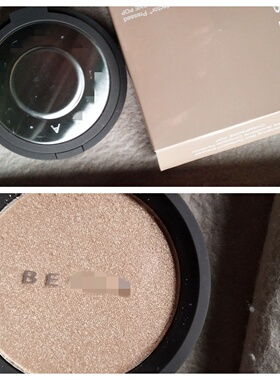 不要钱/满109元免费送1块~美国b*cc*小飞碟高光粉饼香槟香草8g