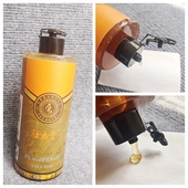 源价98 掉发少了 何首乌红参黑亮洗发水500ml蓬松清爽 壮发 tang