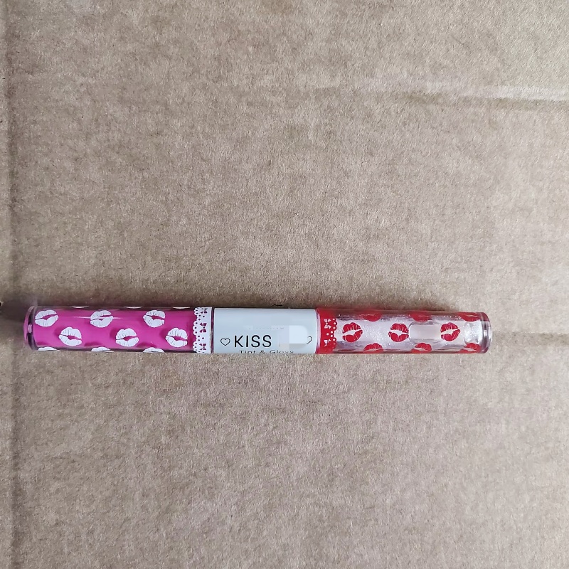 泰国~蜜//s~@亭双头唇釉镜面水光唇蜜口红 双效唇膏不沾杯持久