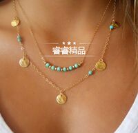 Ladies fashion necklace woman Clavicular chain accessories