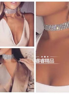 choker短款夜店锁骨项链