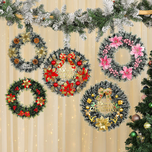 New Christmas Wreath Christmas garland Hotel Mall Decoration