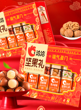 洽洽-瑞气盈门款 1.455kg坚果零食混合装新春礼盒员工节日福利