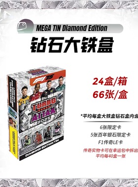 2025 Topps TurboAttax F1球星卡钻石箔平行赛车卡周边车手收藏卡