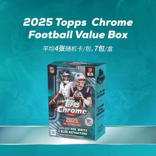 2025ToppsChrome橄榄球