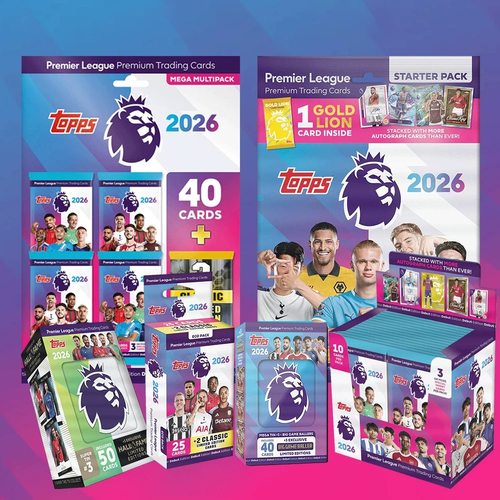 2026Topps英超足球收藏卡盒