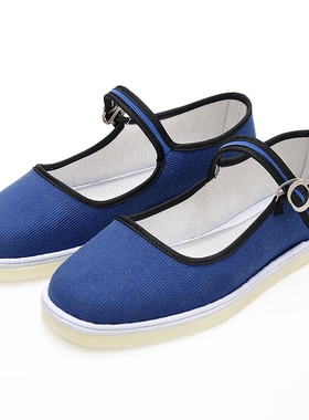 夏季老北京棉布鞋千层底吸汗透气手工上线牛筋底格子碎花女士insl