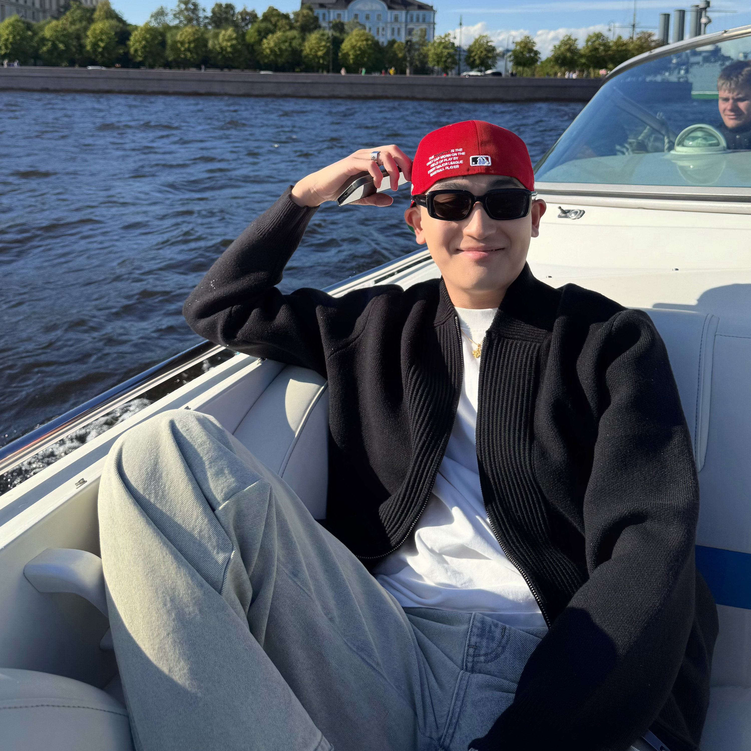 SANBAI叁佰纯色开衫毛衣