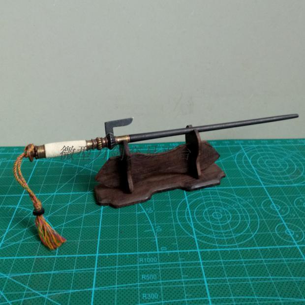 【微型手工模型】十手(铁尺) 微型刀剑 diy制作(未开刃)