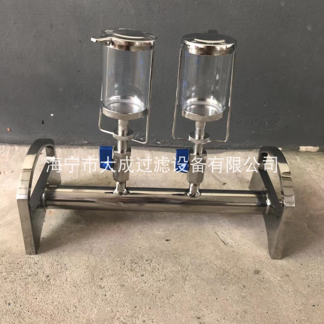 不锈钢薄膜过滤器两联无菌药检