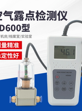 露点仪HD600空气露点检测仪温湿度表空气湿球工业环境温度湿度计