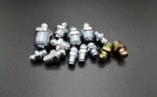 国标黄油嘴 直通式油杯牛油嘴 GB1152 JB/T7940.1 挖机铁镀锌油嘴