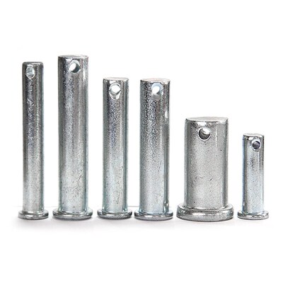 镀锌销轴GB882平头带孔插销钉可盐雾5681U012-30