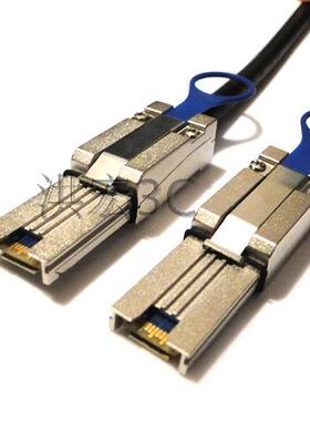 精品SFF8088-8088外置MINI SAS线26P转26P硬盘存储柜SAS连接线2米